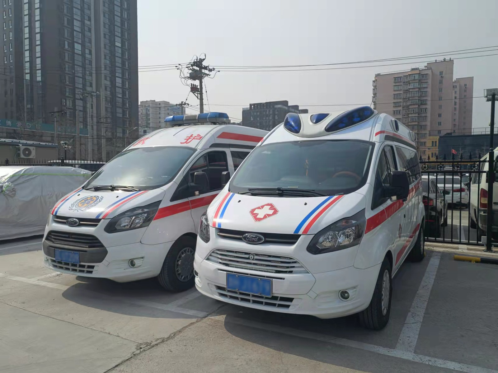 特克斯县救护车转院